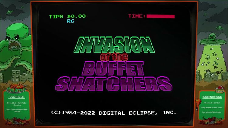 Digital Eclipse Arcade: Invasion of the Buffet PC Steam CD Key