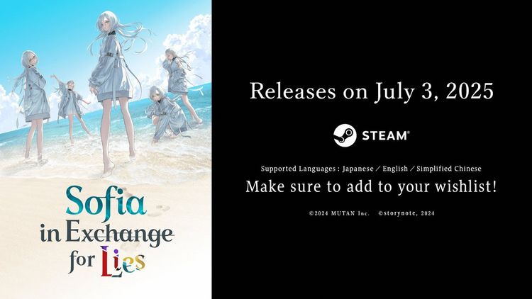 Sofia in Exchange for Lies PC Steam CD Key