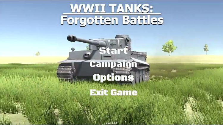 WWII Tanks: Forgotten Battles Steam CD Key