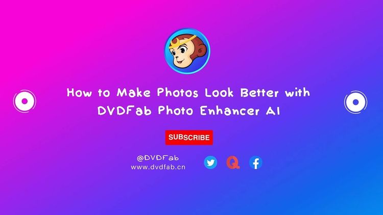 DVDFab Photo Enhancer AI Key (1 Year / 1 PC)