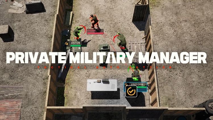 Private Military Manager: Tactical Auto Battler PC Steam CD Key
