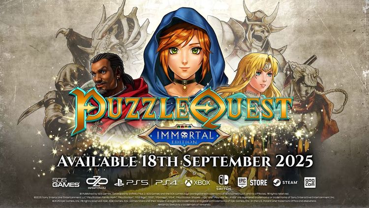 Puzzle Quest: Immortal Edition PC Steam CD Key