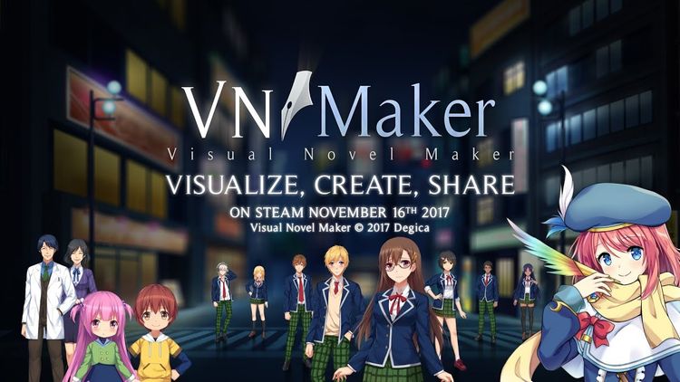 Visual Novel Maker Steam CD Key