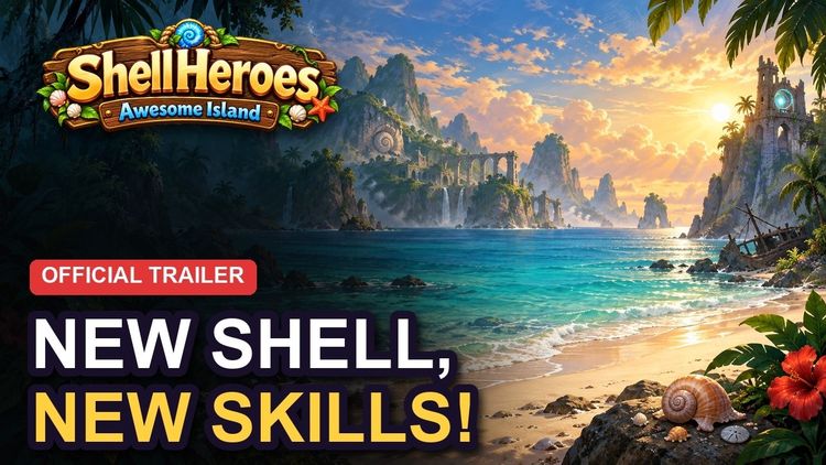 Shell Heroes: Awesome Island PC Steam CD Key