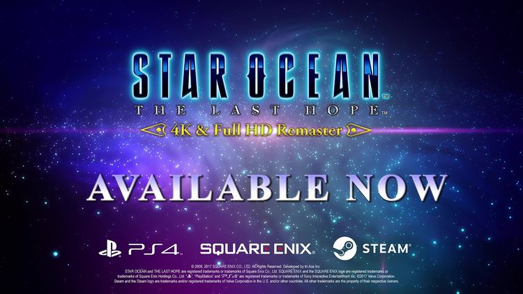 Star Ocean - The last Hope - 4K & Full HD Remaster Steam CD Key