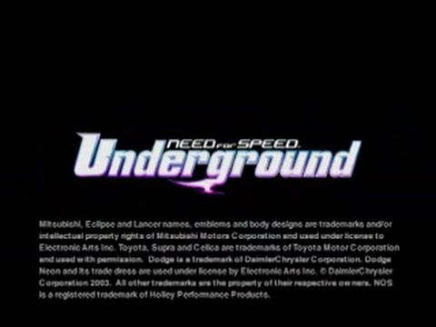 Need for Speed Underground (2003) PC EADM Download CD Key