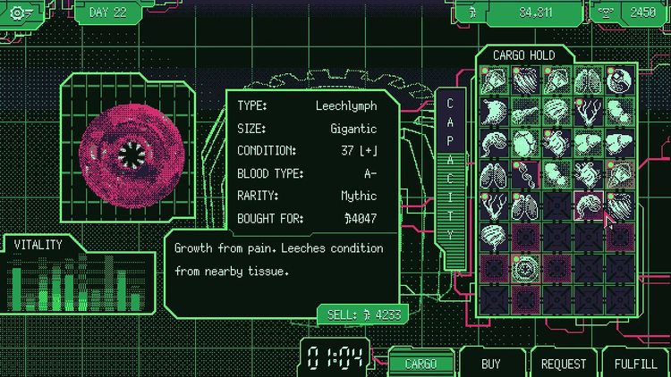 Space Warlord Organ Trading Simulator Steam CD Key