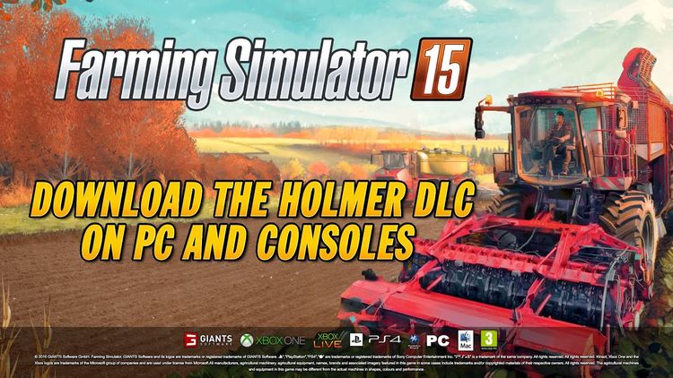 Farming Simulator 15 - HOLMER DLC PC Steam CD Key