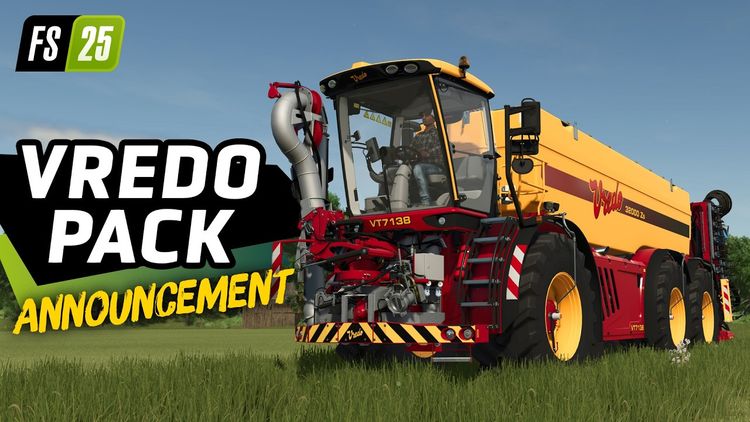 Farming Simulator 25 - Vredo Pack DLC PC Steam CD Key