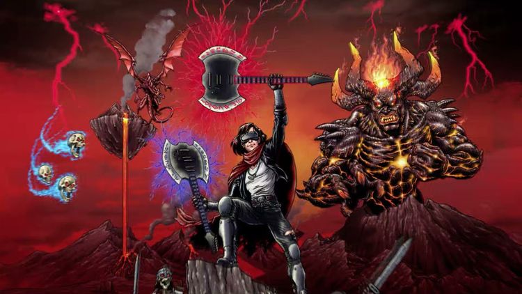 God of Riffs: Battle For The Metalverse Steam CD Key