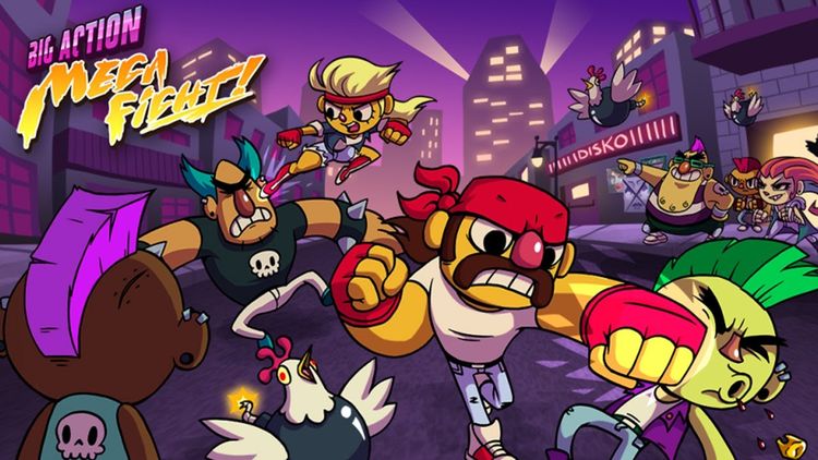 Big Action Mega Fight! Steam CD Key