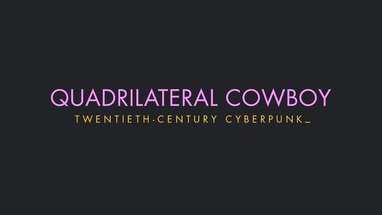 Quadrilateral Cowboy PC Steam CD Key