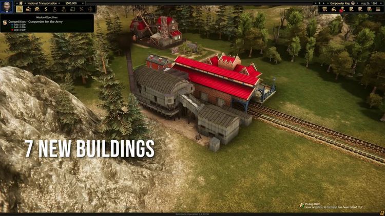 Railroad Corporation - Civil War DLC Steam CD Key
