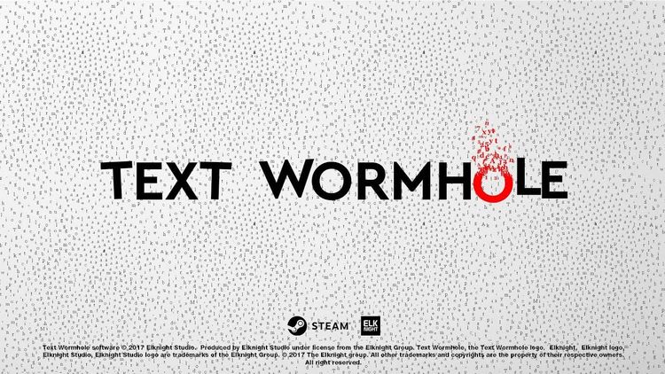 Text Wormhole PC Steam CD Key