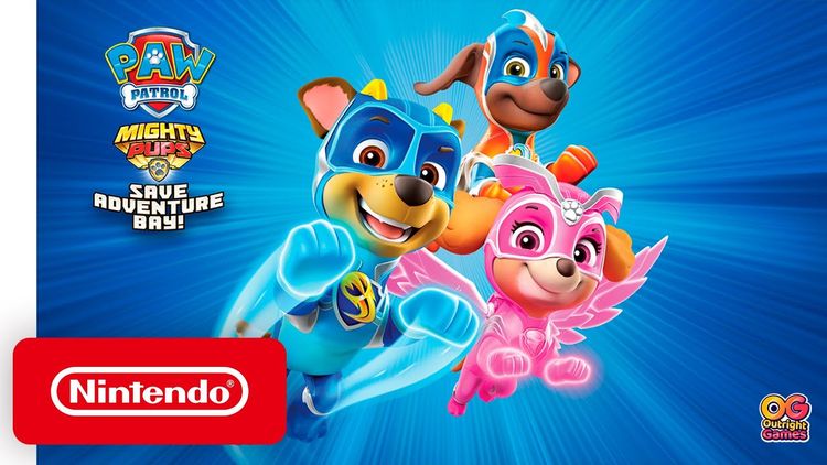 PAW Patrol Mighty Pups Save Adventure Bay Nintendo Switch Online Account Activation