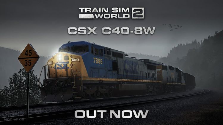 Train Sim World 2 - CSX C40-8W Loco Add-On DLC Steam CD Key