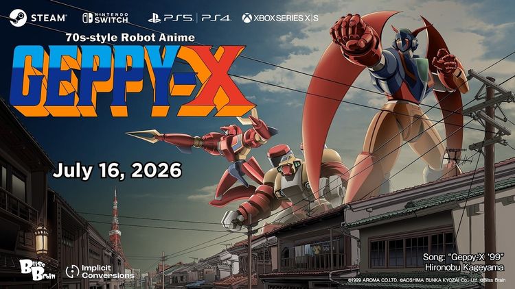 70s-style Robot Anime Geppy-X PC Steam CD Key
