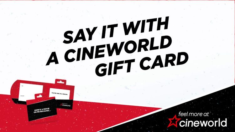 Cineworld Cinema £30 Gift Card UK