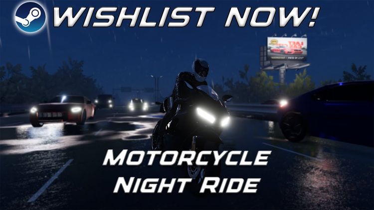 Motorcycle Night Ride PC Steam CD Key