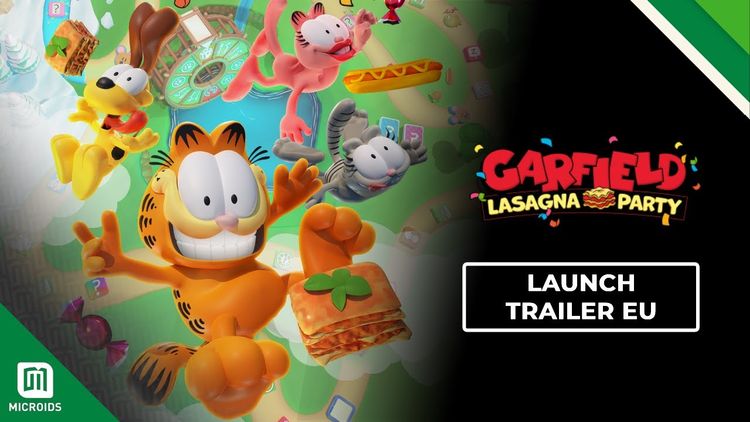 Garfield Lasagna Party EU Nintendo Switch CD Key
