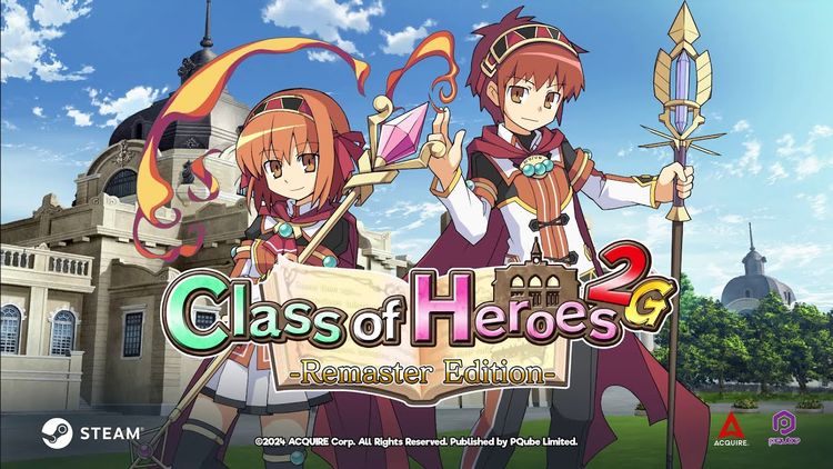 Class of Heroes 2G: Remaster Edition Steam CD Key