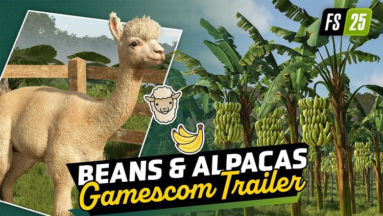 Farming Simulator 25 - Beans & Alpacas Expansion DLC PRE-ORDER EU PC Steam CD Key