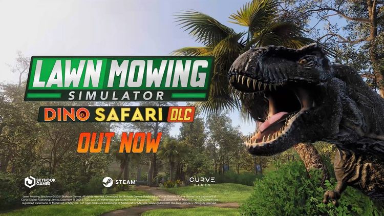 Lawn Mowing Simulator - Dino Safari DLC Steam CD Key