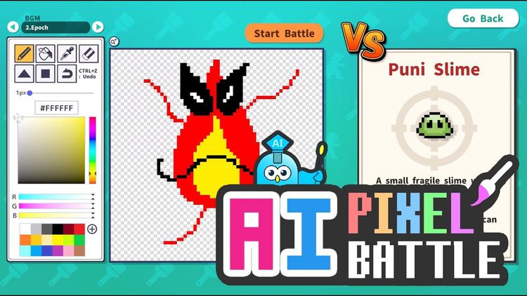 AI Pixel Battle PC Steam CD Key