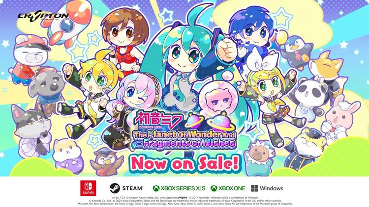 Hatsune Miku - The Planet Of Wonder And Fragments Of Wishes Steam CD Key