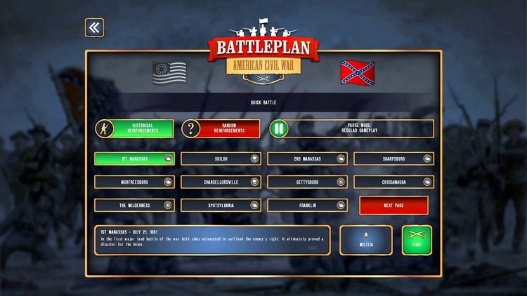 Battleplan: American Civil War EU Steam CD Key