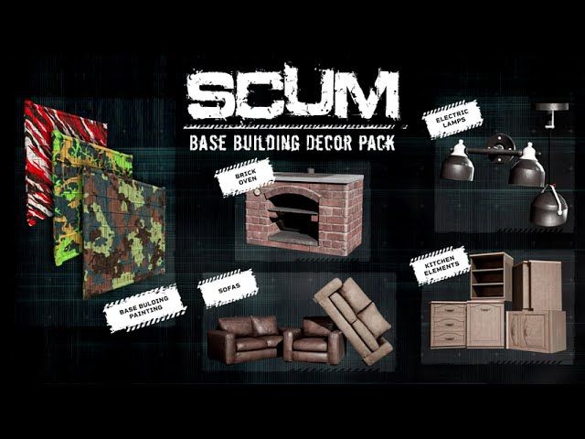 SCUM - Base Building Decor DLC PC Steam CD Key