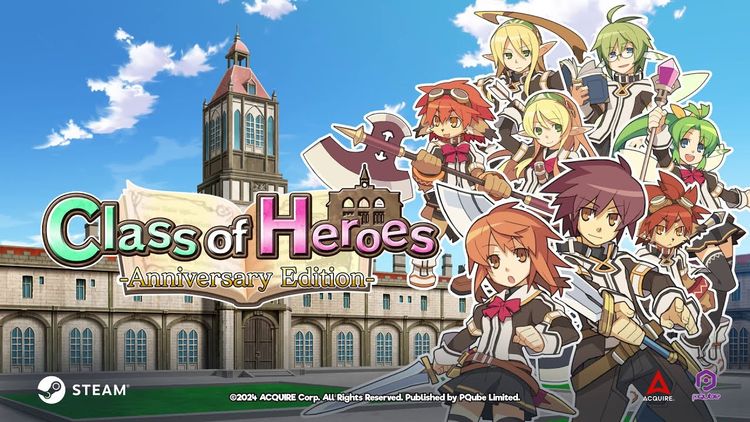 Class of Heroes Anniversary Edition Steam CD Key