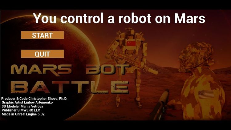 Mars Bot Battle PC Steam CD Key
