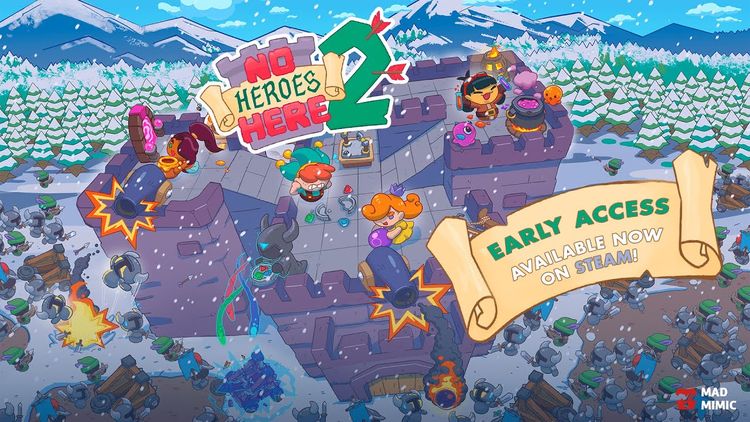 No Heroes Here 2 PC Steam CD Key