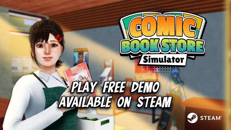 Comic Book Store Simulator PC Steam CD Key