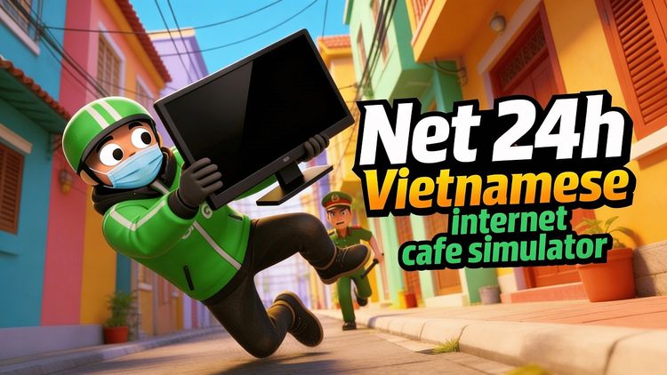 Net 24h: Vietnamese Internet Cafe Chaos PC Steam CD Key