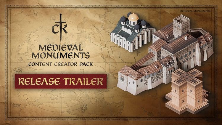 Crusader Kings III - Content Creator Pack: Medieval Monuments DLC PC Steam CD Key