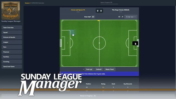 Sunday League Manager: Horse and Spoon PC Steam CD Key