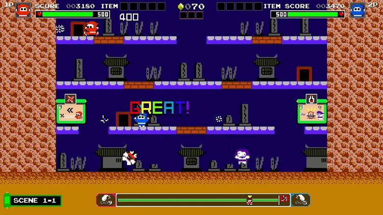 Ninja JaJaMaru: The Great Yokai Battle + Hell Steam CD Key