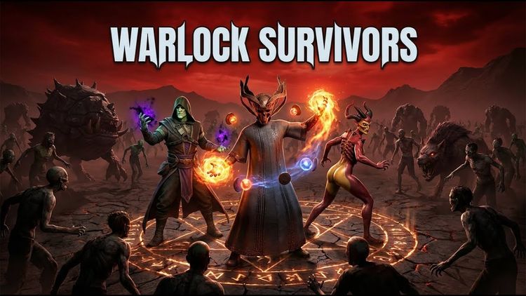 Warlock Survivors PC Steam CD Key