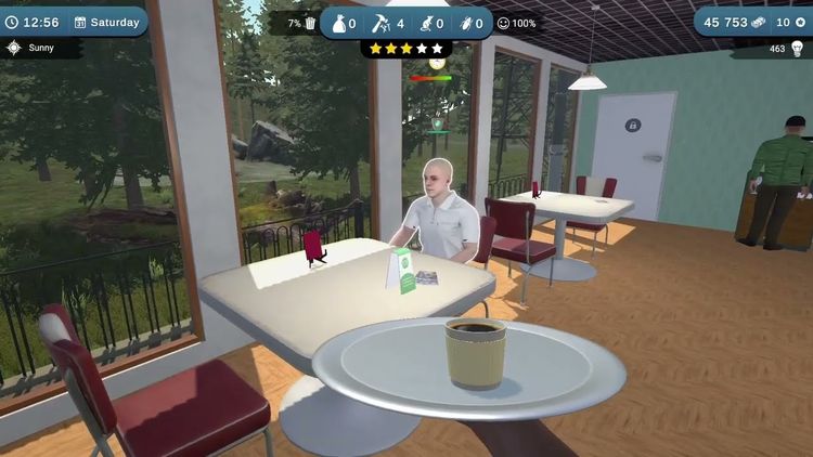 Cafe Owner Simulator EU Nintendo Switch CD Key