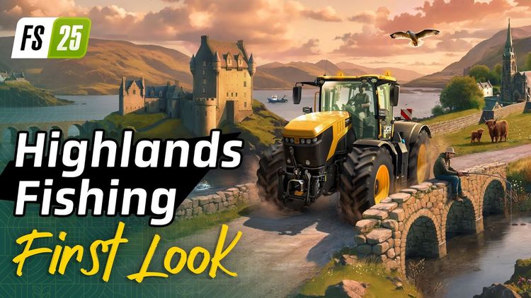 Farming Simulator 25: Highlands Fishing Edition PC Steam CD Key
