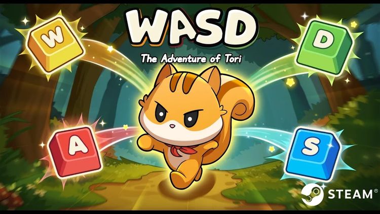 WASD : The Adventure of Tori PC Steam CD Key