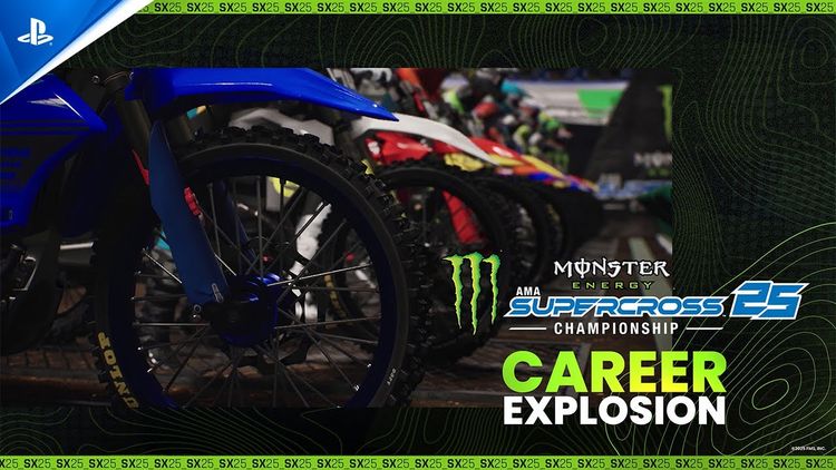 Monster Energy Supercross 25 - The Official Video Game PS5 Online Account Activation