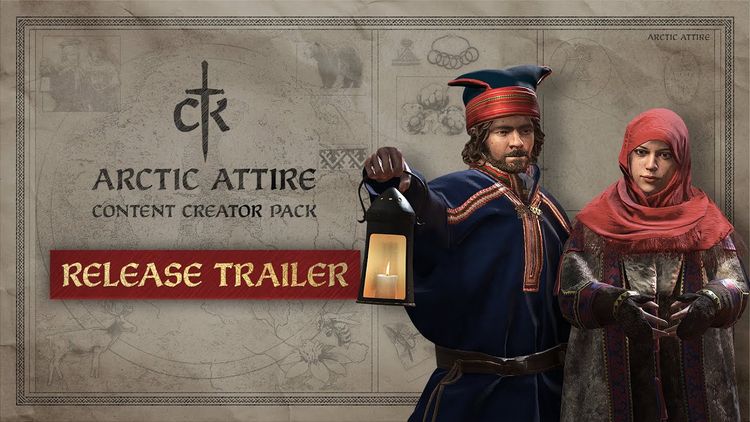 Crusader Kings III - Content Creator Pack: Arctic Attire DLC PC Steam CD Key