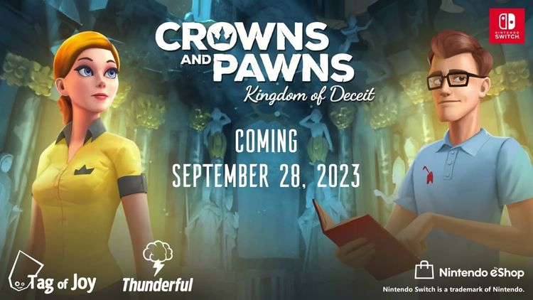 Crowns and Pawns: Kingdom of Deceit EU Nintendo Switch CD Key