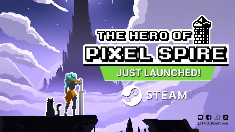 The Hero Of Pixel Spire PC Steam CD Key