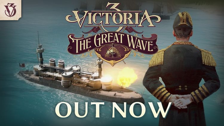 Victoria 3 - The Great Wave Expansion DLC PC Steam CD Key